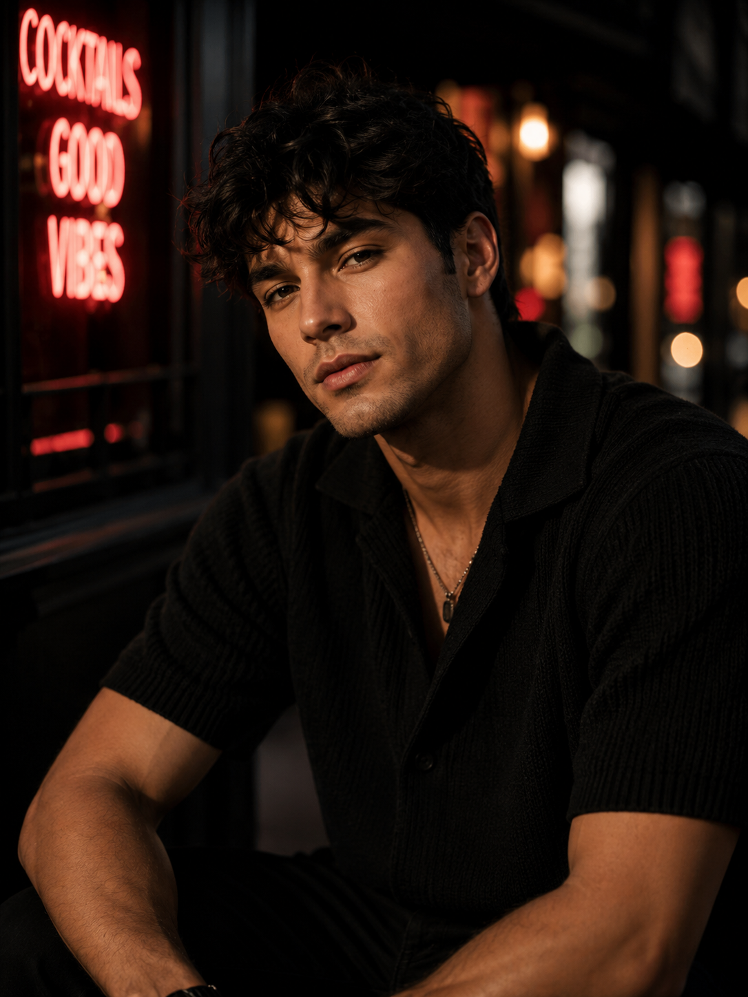 Dating profile portrait example