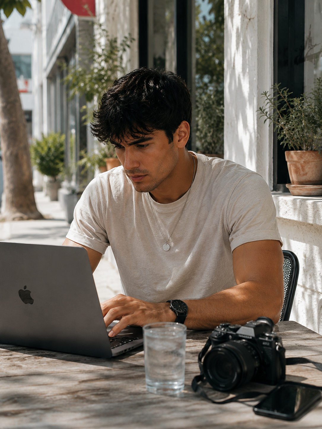 Instagram personal brand portrait example