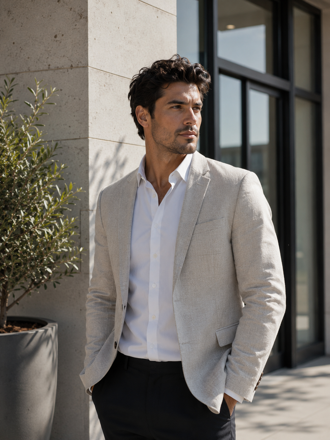 Business owner branding portrait example